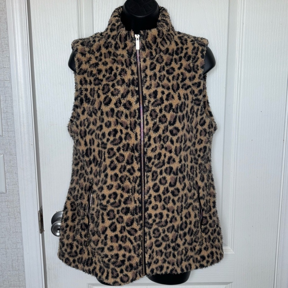 Calvin Klein Leopard Print Vest